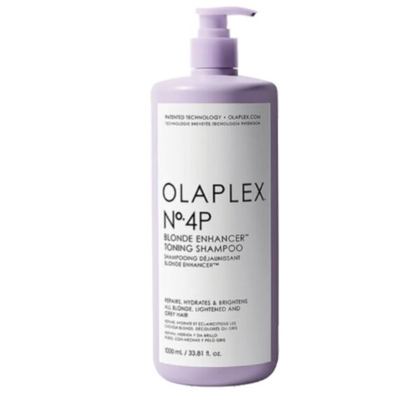 BIGGEST SIZE !!! Olaplex No.4P Blonde Enhancer Toning Shampoo - Picture 1 of 5